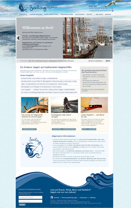Sailing and More: Homepage