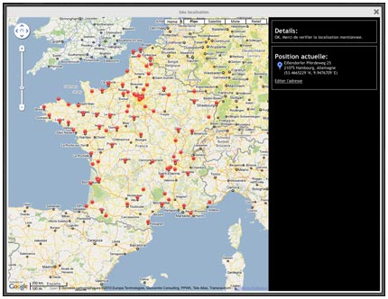 PENTAX H&auml;ndler auf Google Maps